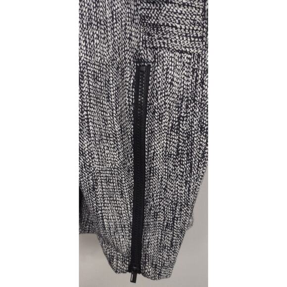 Athleta plus size 2X Delancey textured moto tight legging black white activewear - Picture 8 of 16